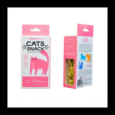 Cats snacks atún con hierba gatera 80gr